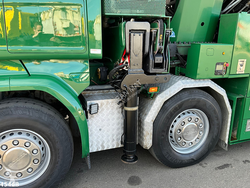 شاحنة Scania R 490 8x4 Euro 6 Effer  Tonmeter...