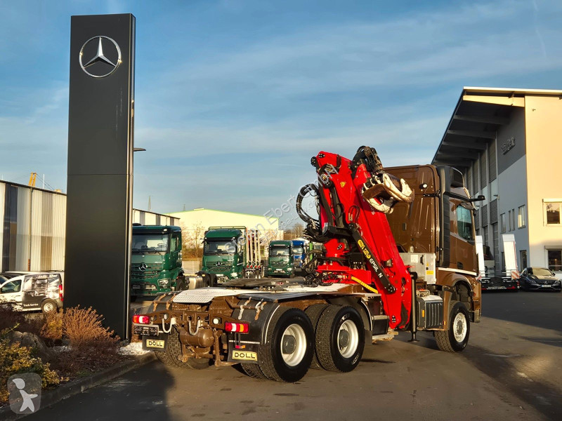 شاحنة Mercedes 3351 LS 6x6 Palfinger S260Z96 Y...