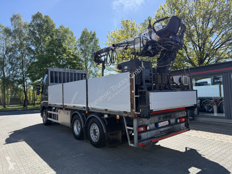 شاحنة Volvo FM 370 6X2 Kran Kennis K14R Baustoff