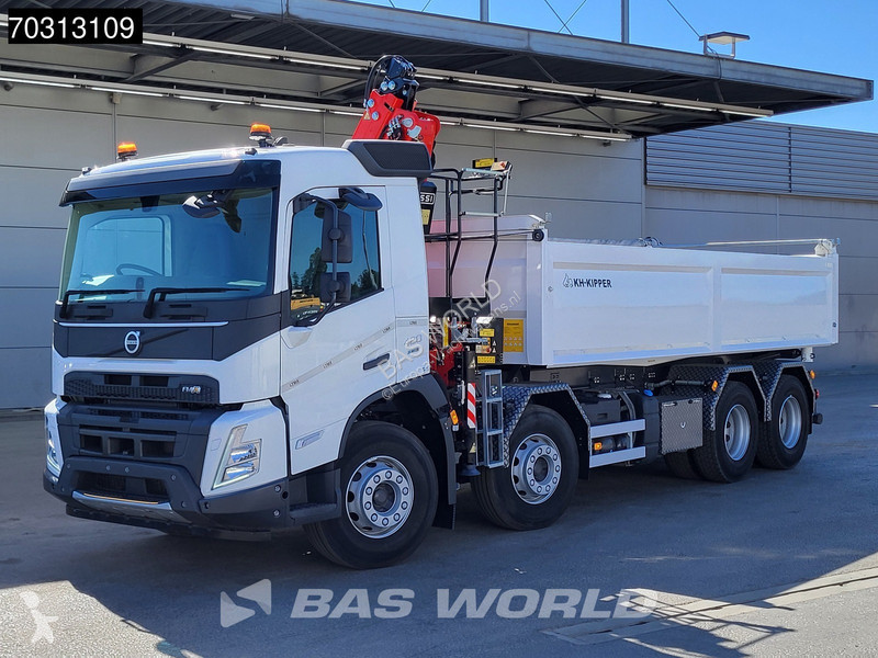شاحنة Volvo 420  8X4 NEW RHD! Fassi F145Z.0.22...