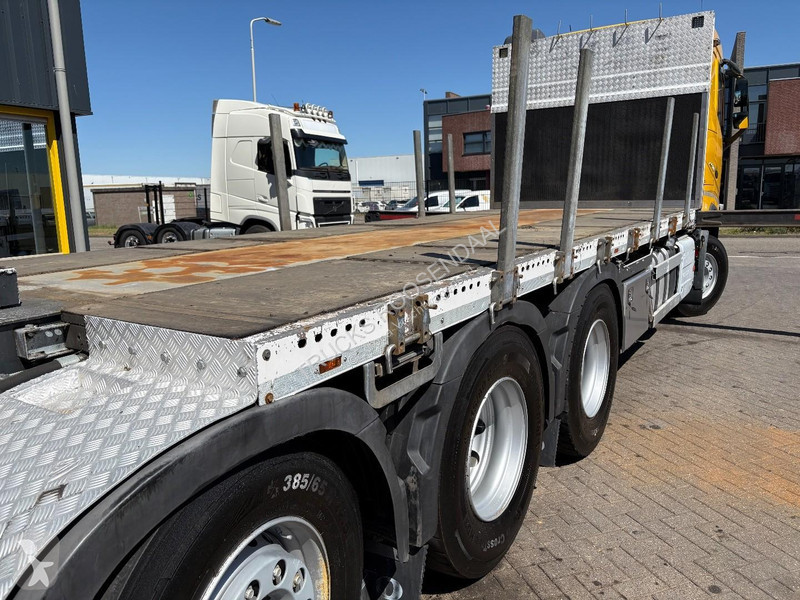 شاحنة Volvo 500 + HIAB 638 E-6 + JIB 6x + 8X4...