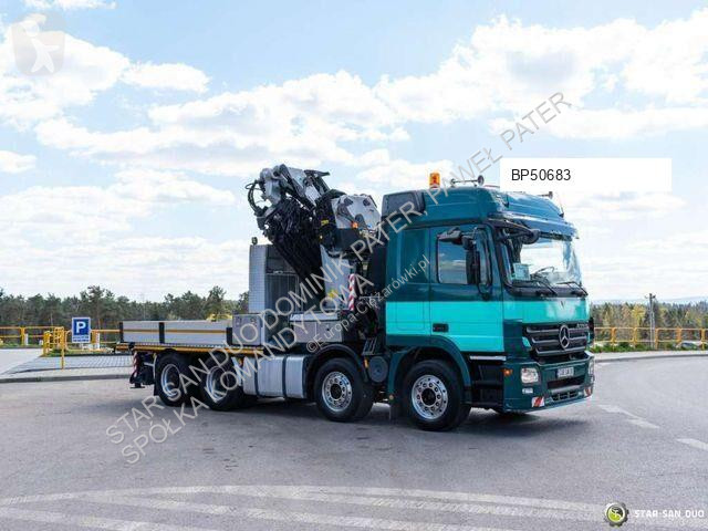 شاحنة Mercedes ACTROS 3258 8x4 Palfinger PK...