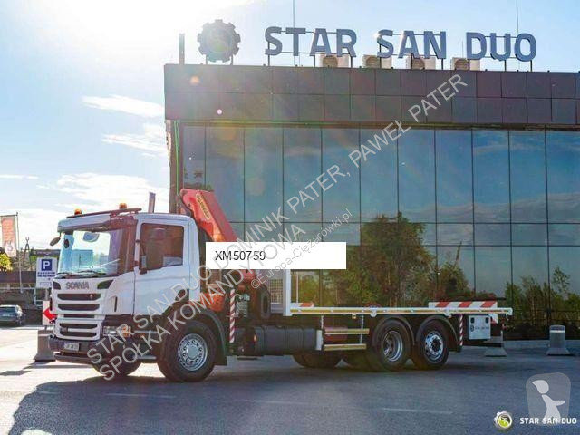شاحنة Scania P400 6x2 PALFINGER PK 34002 SH Crane