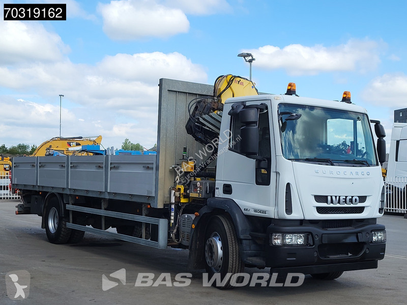 شاحنة Iveco 180E250 4X2 HYVA V911 3S Kran Crane...