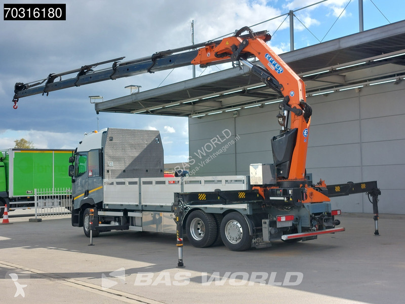 شاحنة Renault T 460 6X2 EFFER 395/5S + JIB 4S...