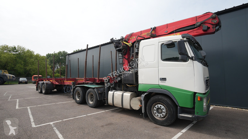شاحنة Volvo 460 6x4 combi with Palfinger SRX 47...