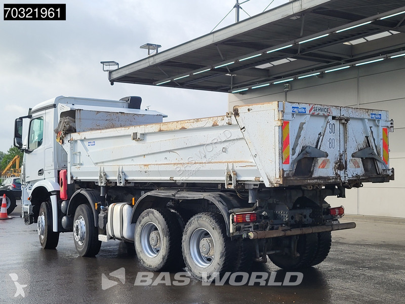 شاحنة Mercedes 3243 8X4 11m3 2-way tipper...