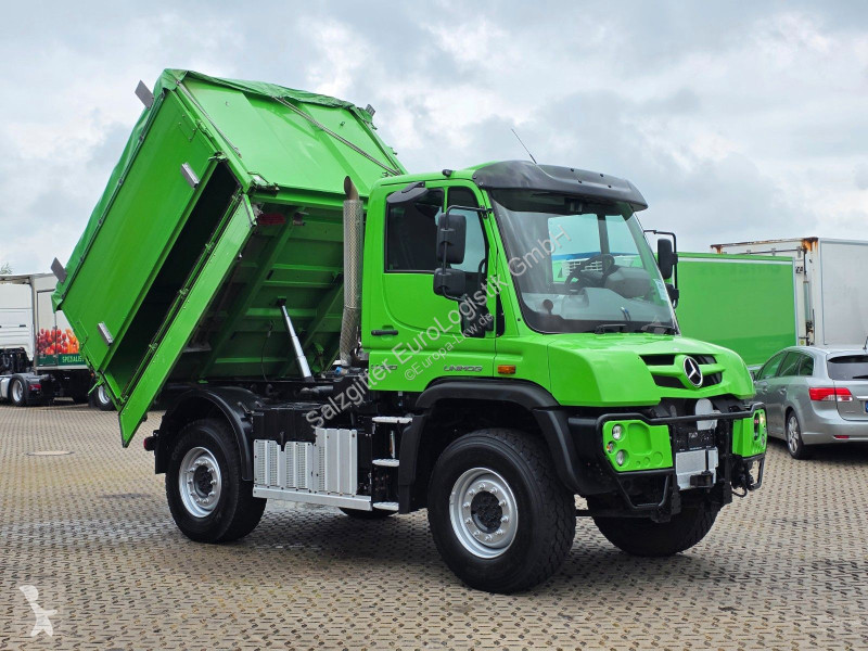 شاحنة Unimog U 430 / 4x4 / Getreide Kipper /...