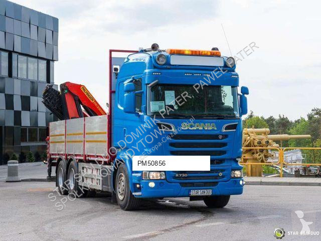 شاحنة Scania R730 6X4 PALFINGER PK 33002 EH Crane