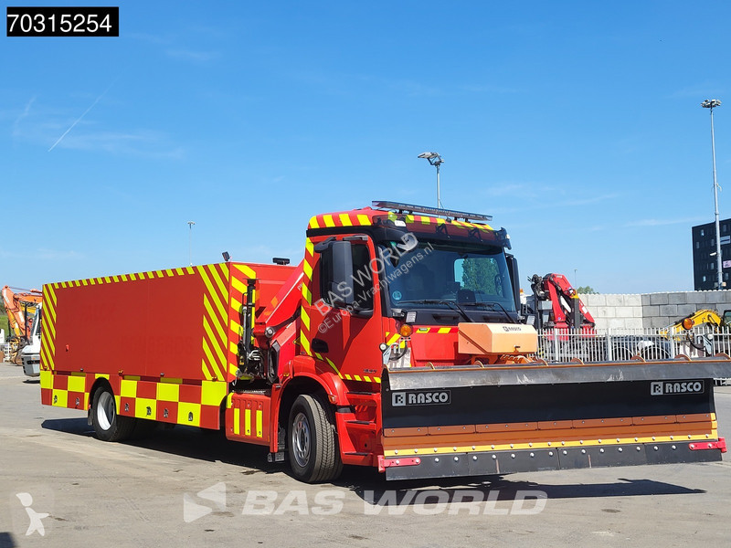 شاحنة Mercedes 1827 4X2 Fire truck Watertank...
