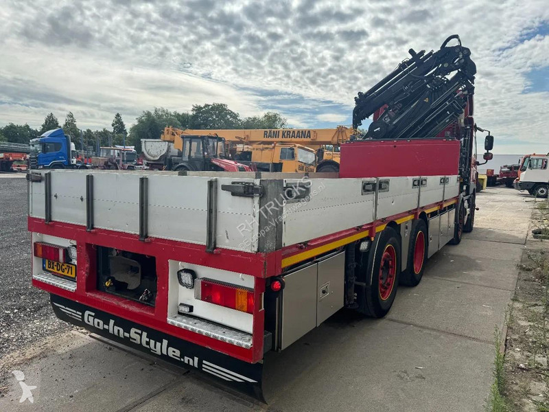 شاحنة DAF 85460 8X2 HIAB 477E-7 + JIB 75X +...