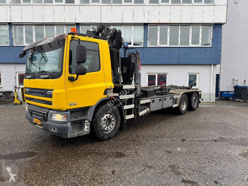 شاحنة DAF 75310 6X2 EURO 5 HMF 1244 Z2 + REMOTE...