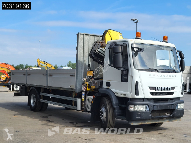 شاحنة Iveco 160E220 4X2 HYVA V911 3S Crane Kran...