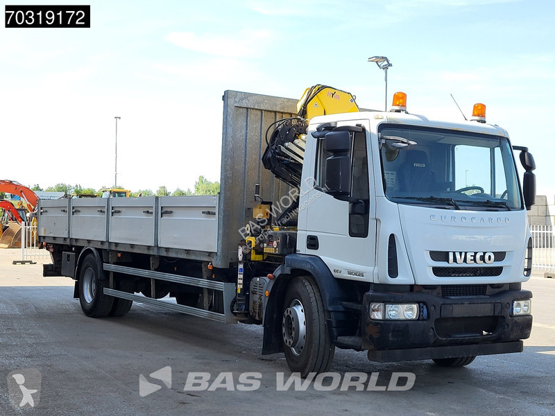 شاحنة Iveco 180E250 4X2 HYVA V911 3S Kran Crane...