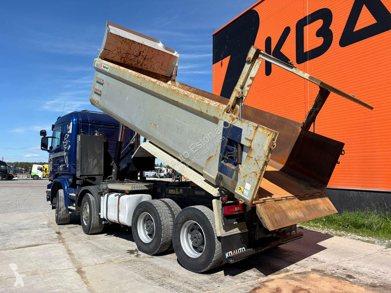 شاحنة Scania R 730 8x4 RETARDER / FU STEE / BOX...