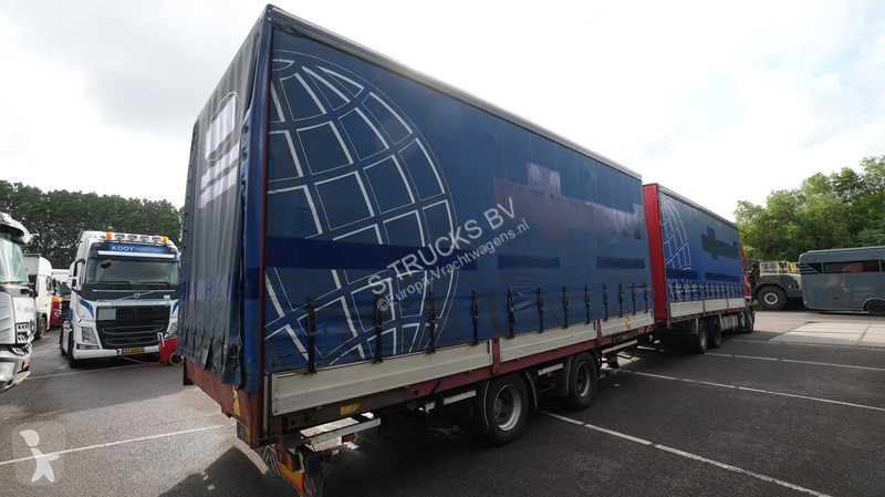 Camion Scania 400 6x2 curtainside in combo with...