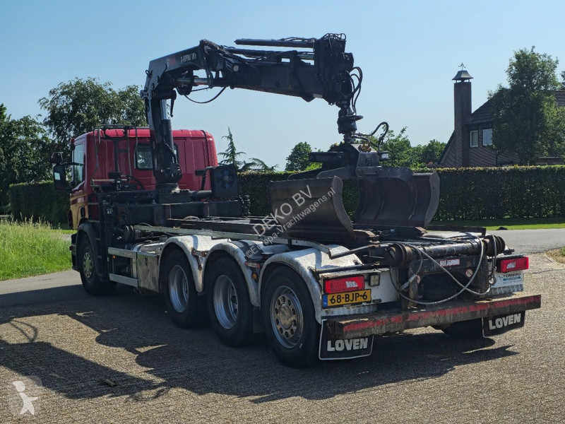 شاحنة Scania 410 CRANE/CONTAINER!! ZERO...