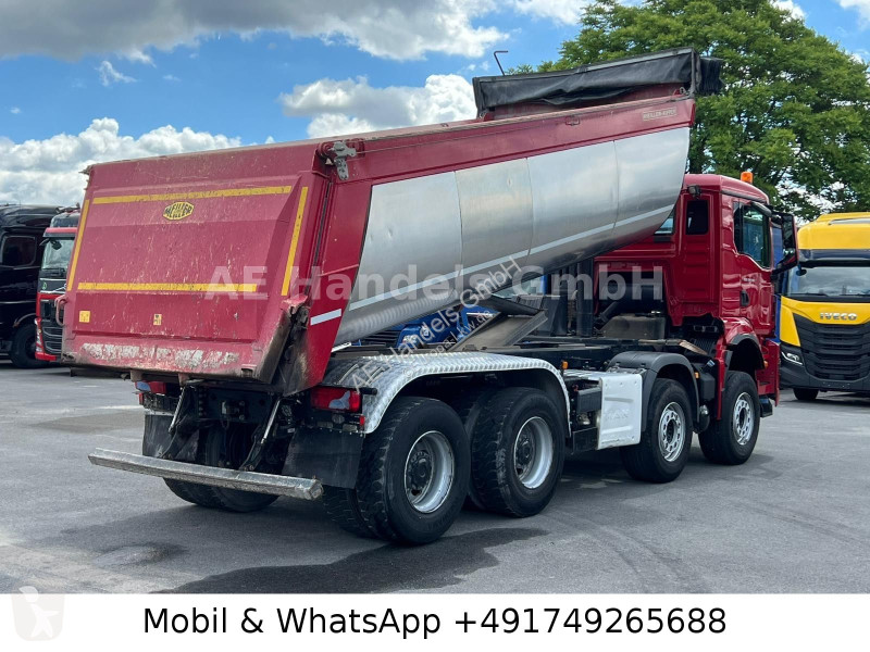 شاحنة MAN 35.510 8x4 BB Meiller 17m³ Thermo...