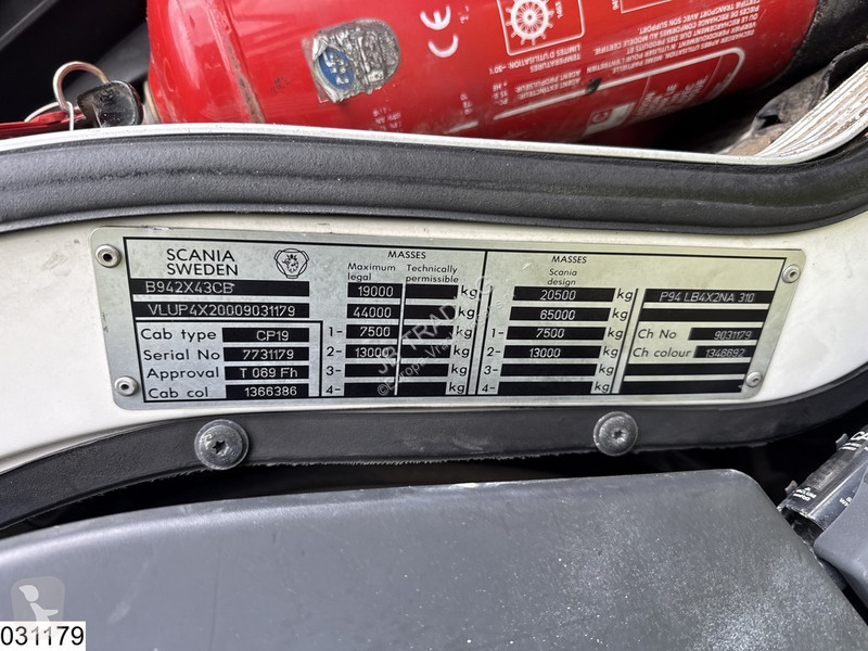 شاحنة Scania 94 310 Fuel, 14420 L, 4 Comp,...