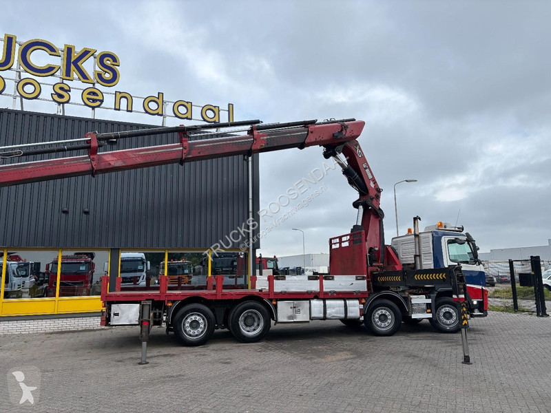 شاحنة Volvo 400 + HIAB 800 HIPRO E-7 + 8X2 +...