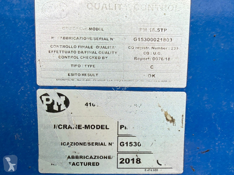 شاحنة Volvo FMX Kipper 5,00m *PM 18.5 TP/FUNK *6x4