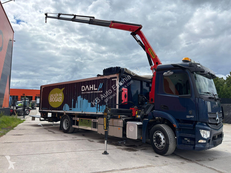 شاحنة Mercedes 1830 4x2 CNG PK 12.501 / BOX...