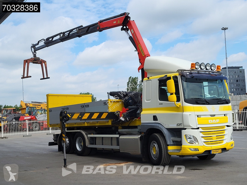 شاحنة DAF 440  6X2 Palfinger PK19.001 SLD Hook...