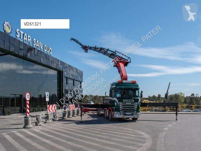 شاحنة Scania R490 8x2 EFFER 955 Fly Jib Winch...