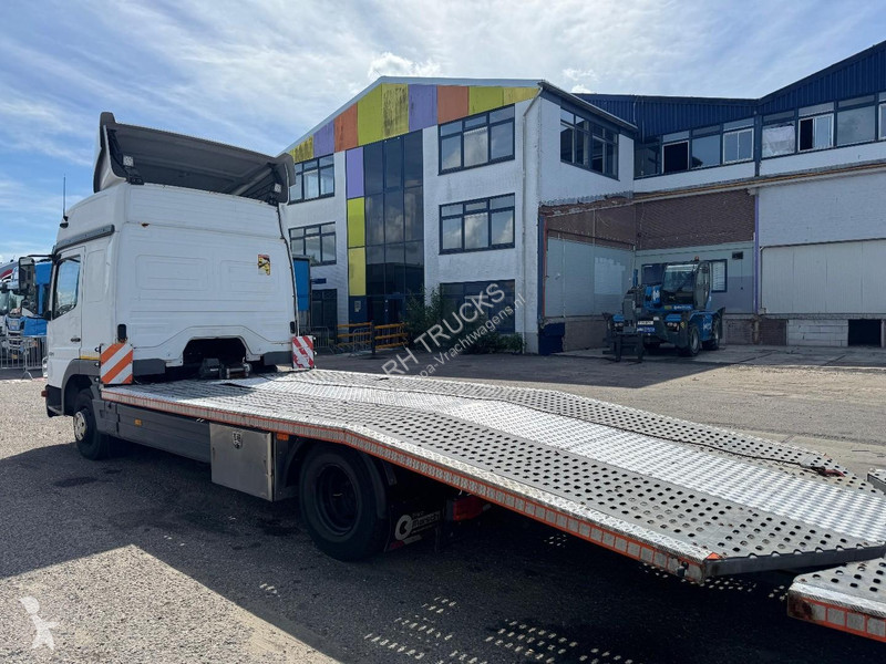 Camion Mercedes 824 + TRAILER 2008 DE REMA 1 AXLE