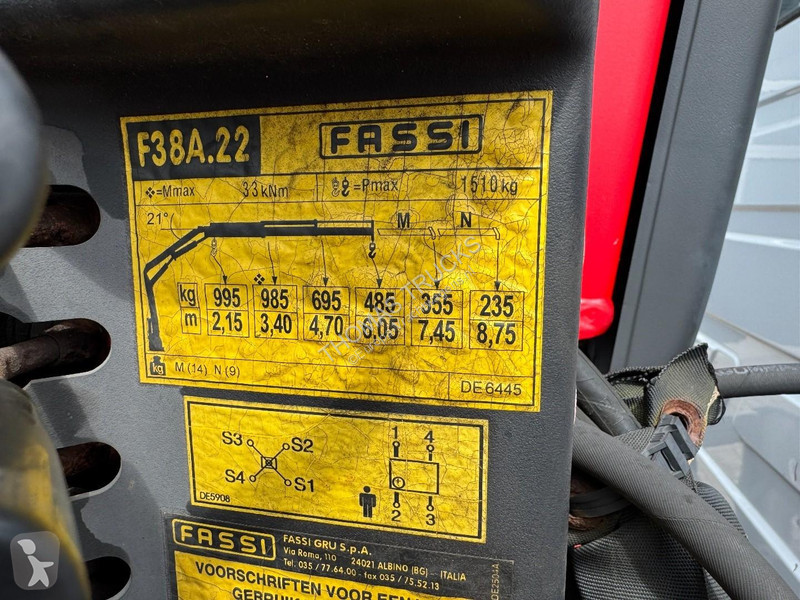 شاحنة Mercedes 614, Fassi F38A 2, Rotator, 2 x...