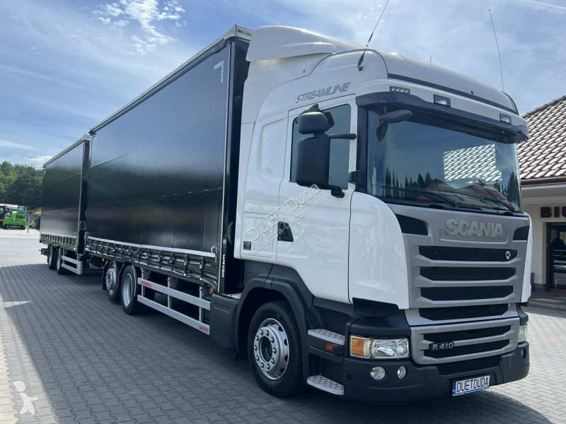 Camión Scania R410 bez EGR Zabudowy Wecon 120m...