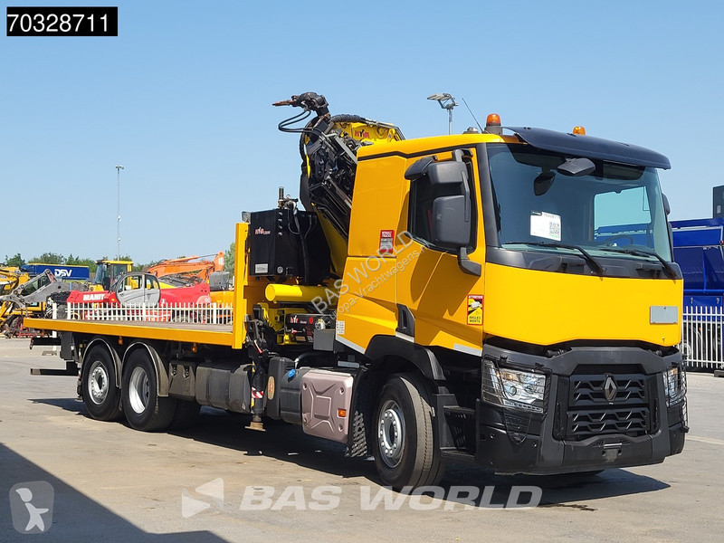 شاحنة Renault C 440 6X2 HYVA 50T/M Crane 6...