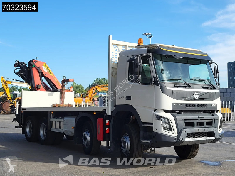 شاحنة Volvo FMX 370 8X4 Palfinger PK22002-EH...