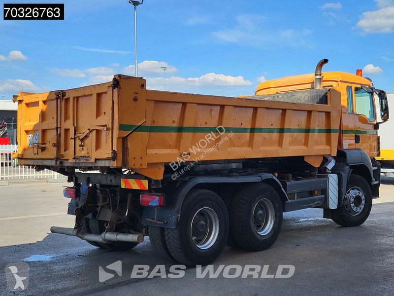 شاحنة MAN 33.400 6X4 10m3 2-way tipper Steel...