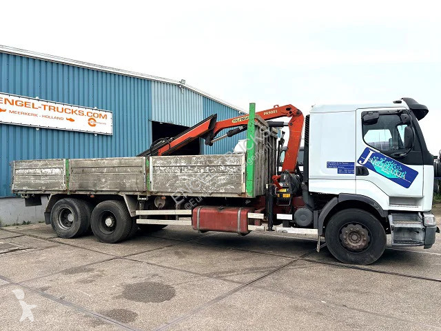 شاحنة Renault 385 .26G 6x2 PALFINGER / KIPPER...