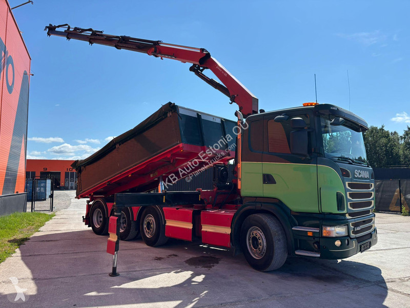 شاحنة Scania G 480 8x2/4 HMF 2620K YEAR 2018 /...