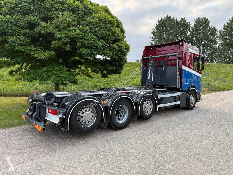 شاحنة Scania 500 Haakarm / retarder / vollucht...