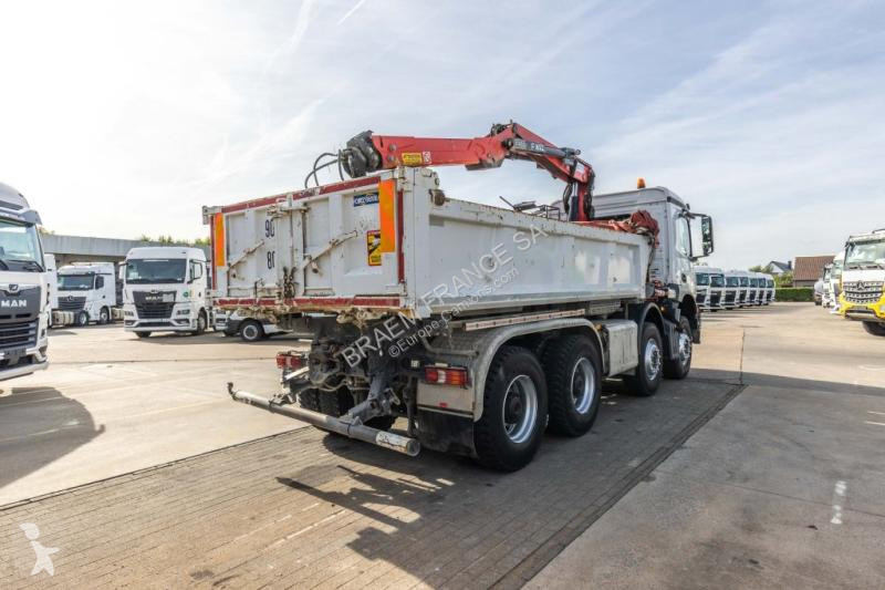 شاحنة Mercedes  AROCS 3243 BB+BIBENNE+ BAE...