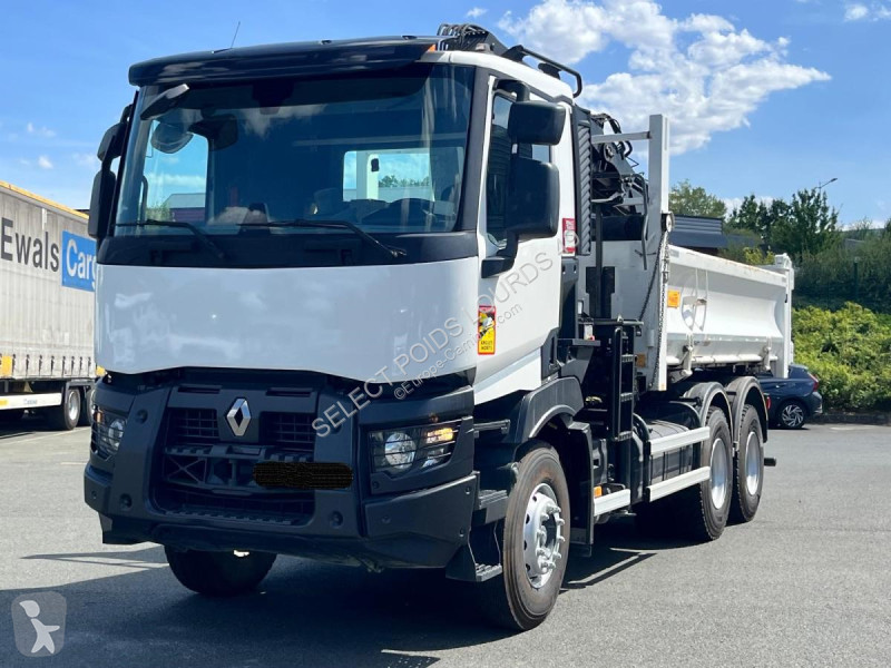 شاحنة Renault 460 BIBENNE GRUE 6X4