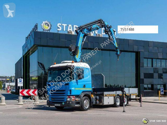 شاحنة Scania G440 6x4 PALFINGER PK 34002 SH Fly...