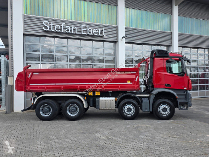 Camion Mercedes 4145 K 8x4 Meiller Bordmatik PPC