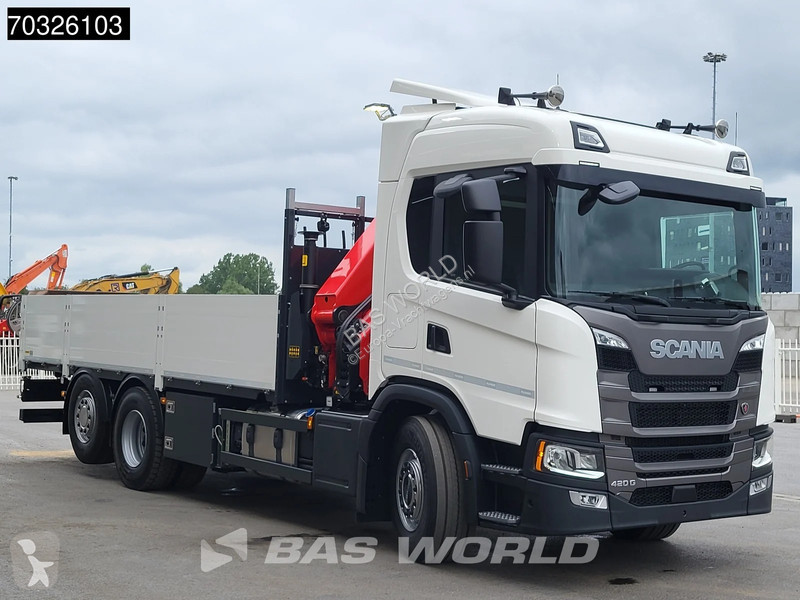 شاحنة Scania G420 6X2 New! Palfinger PK24.001...