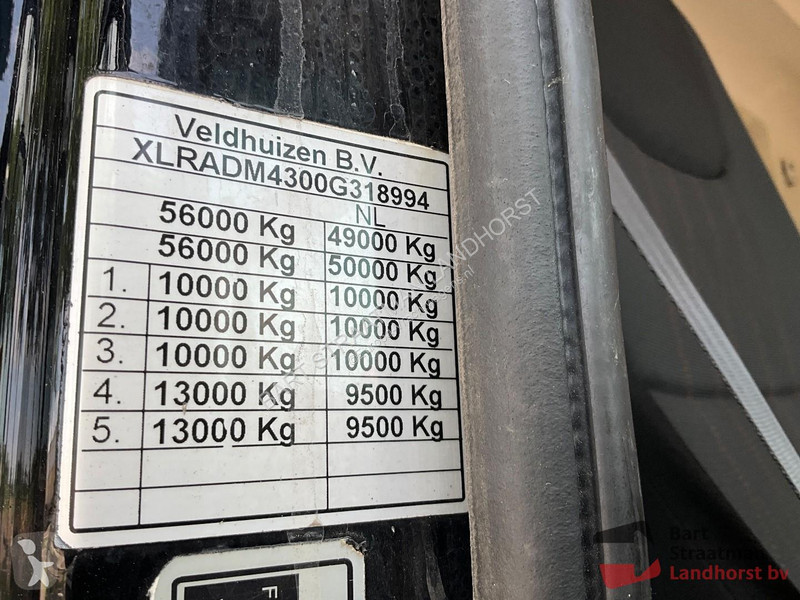Lastbil DAF 530 MIDLIFT 10x4 bladgeveerd met...
