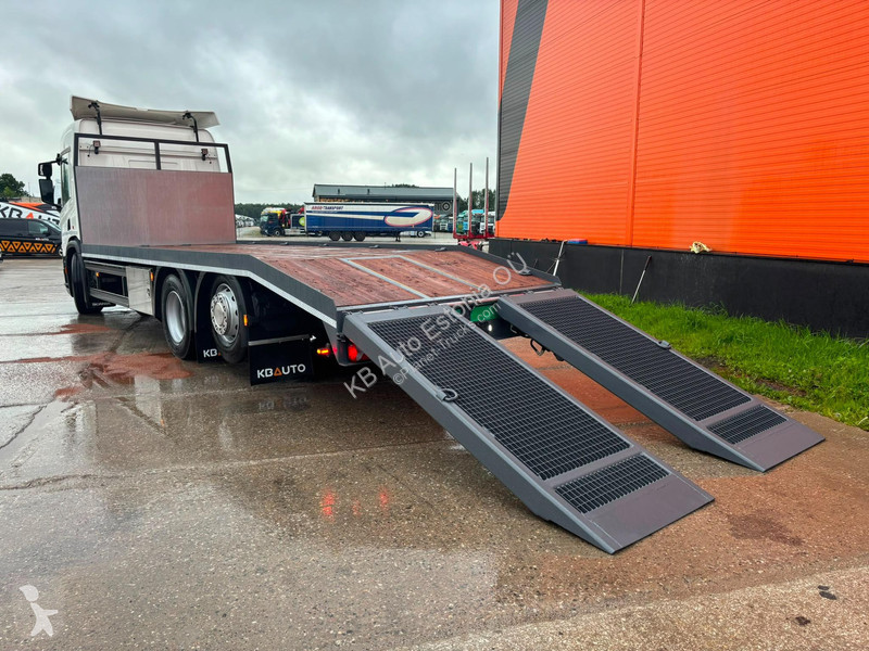 شاحنة Scania P 500 6x2*4 PATFORM =7562 mm /...