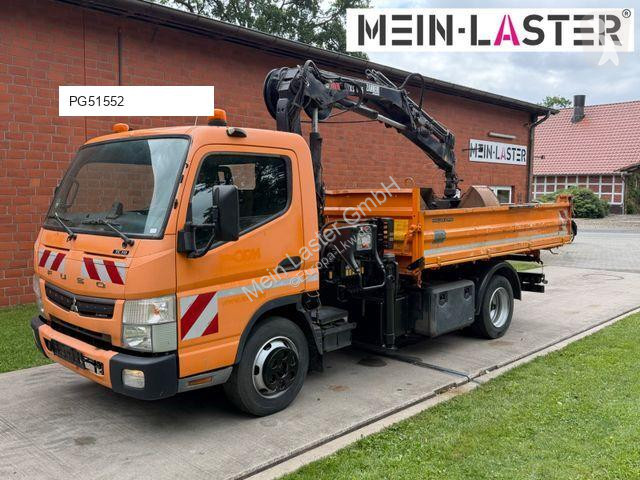 شاحنة Hiab FUSO Canter 7C18 3 S-Kipper / 055...