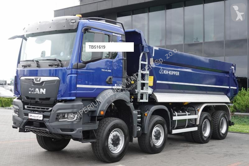 Kamion MAN TGS / 8X6 / WYWROTKA / TYLNOZSYPOWA...