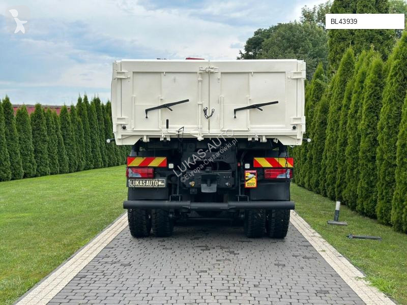 شاحنة MAN TGS 440 / 8x4 /CRANE HMF 1530/ TIPPER
