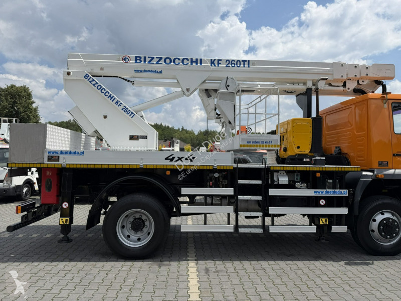 Camion MAN LE 14.220B 4x4 Zwyżka Bizzocchi KF...