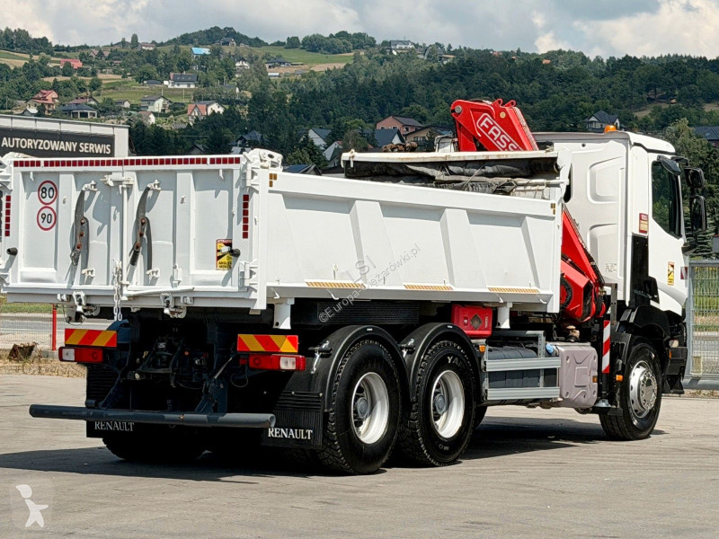 Камион Renault C 380* KIPPER 5,20 m* KRAN/FUNK...