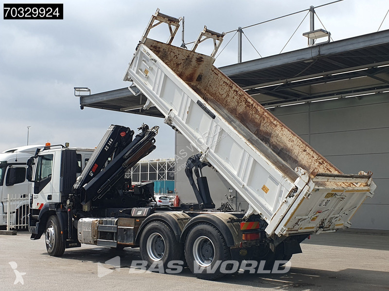 Camion Iveco 450 6X4 HIAB 144 E-3 Hiduo Kran...